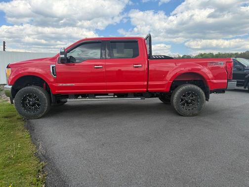 Race Red 2017 Ford F-350 Lariat