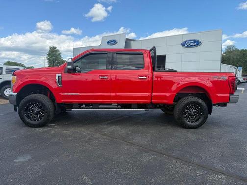 Race Red 2017 Ford F-350 Lariat