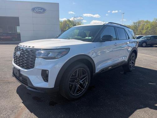 White 2026 Ford Explorer ST-Line