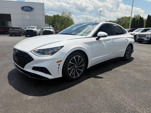 Serenity White 2023 Hyundai SONATA Limited