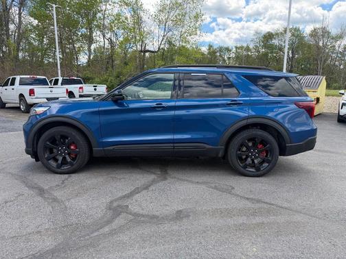 Atlas Blue Metallic 2022 Ford Explorer ST