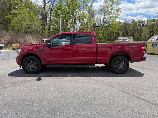 Red Metallic 2023 Ford F-150 Lariat