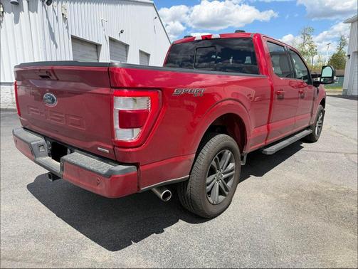 Red Metallic 2023 Ford F-150 Lariat
