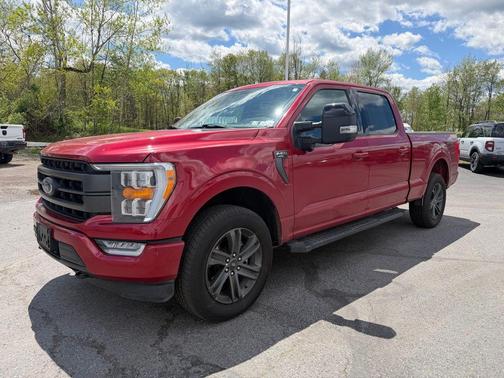 Red Metallic 2023 Ford F-150 Lariat