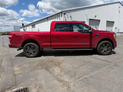 Red Metallic 2023 Ford F-150 Lariat