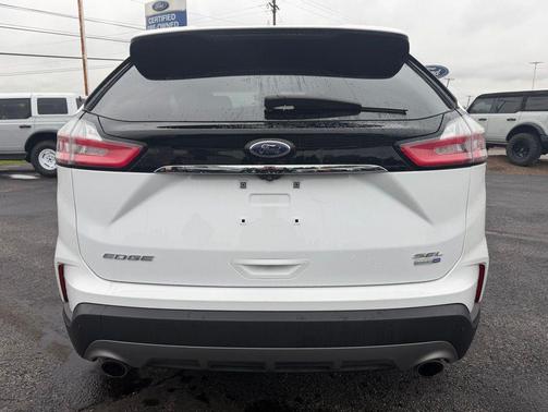 Oxford White 2020 Ford Edge SEL