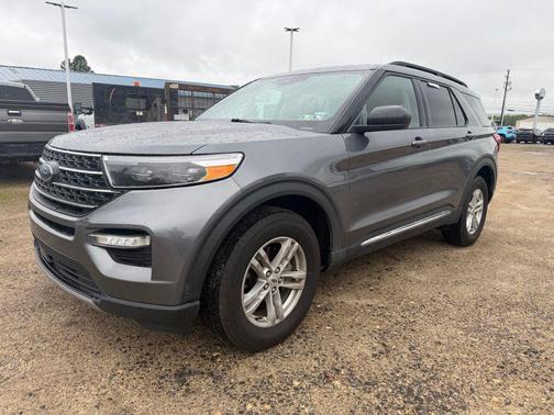 Gray Metallic 2022 Ford Explorer XLT
