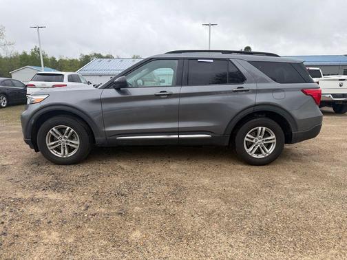 Gray Metallic 2022 Ford Explorer XLT