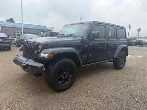 Black Clearcoat 2023 Jeep Wrangler 4xe Base