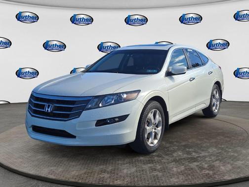 White Diamond Pearl 2010 Honda Accord Crosstour EX-L