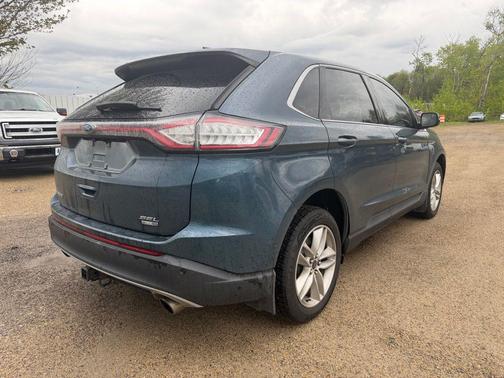 Too Good To Be Blue Metallic 2016 Ford Edge SEL