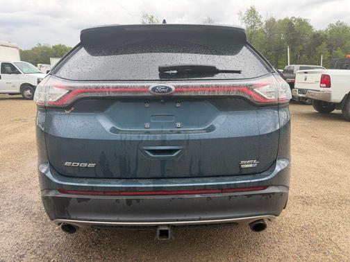Too Good To Be Blue Metallic 2016 Ford Edge SEL