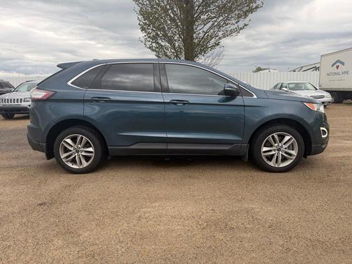 Too Good To Be Blue Metallic 2016 Ford Edge SEL