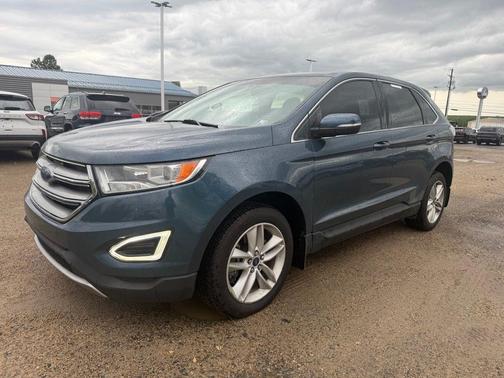 Too Good To Be Blue Metallic 2016 Ford Edge SEL