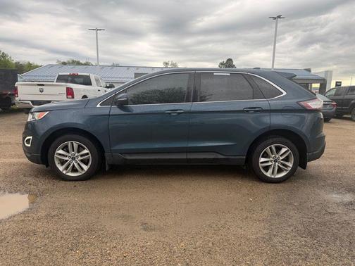 Too Good To Be Blue Metallic 2016 Ford Edge SEL