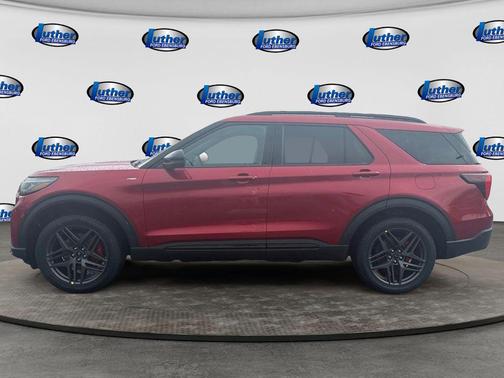 Rapid Red Metallic Tinted Clearcoat 2026 Ford Explorer ST-Line