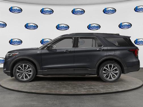 Black Metallic 2025 Ford Explorer ST-Line