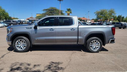 Satin Steel Metallic 2021 GMC Sierra 1500 SLT