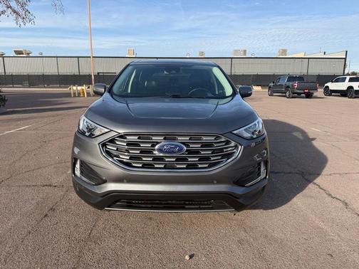 Carbonized Gray Metallic 2024 Ford Edge Titanium