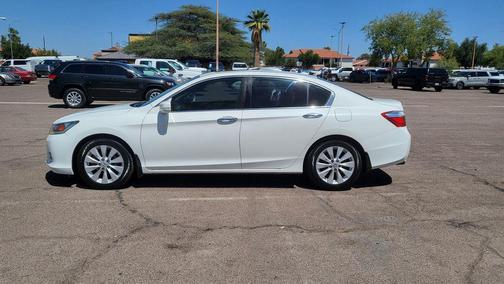 White Orchid Pearl 2014 Honda Accord Touring