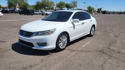 White Orchid Pearl 2014 Honda Accord Touring