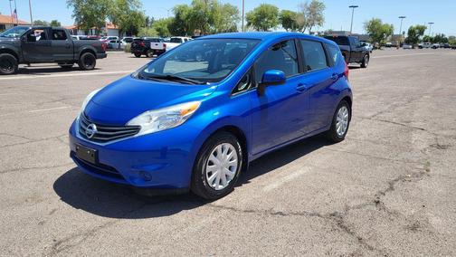 Metallic Blue 2014 Nissan Versa Note SV