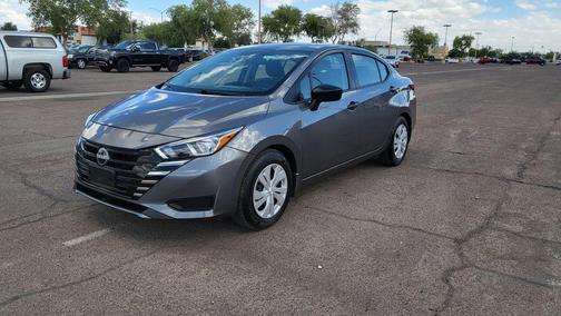 Gun Metallic 2023 Nissan Versa 1.6 S