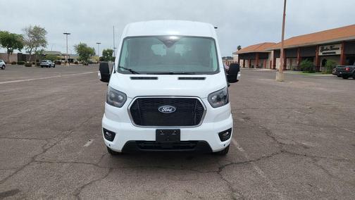 Oxford White 2026 Ford Transit-350 XLT
