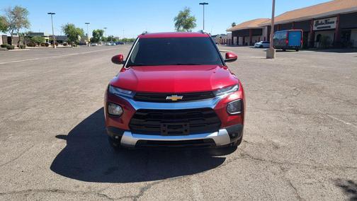 Scarlet Red Metallic 2021 Chevrolet Trailblazer LT