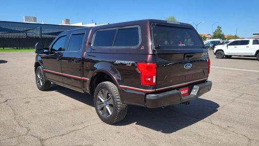 Magma Red Metallic 2018 Ford F-150 Lariat