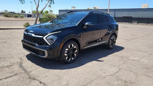 Ebony Black 2024 Kia Sportage X-Line