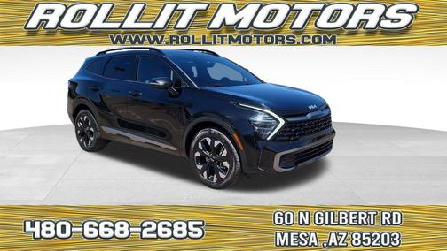 Ebony Black 2024 Kia Sportage X-Line