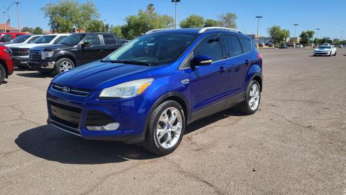 Deep Impact Blue 2014 Ford Escape Titanium