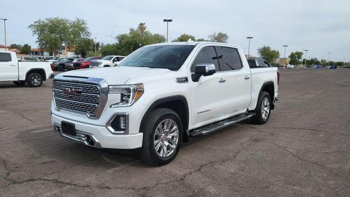 White Frost Tricoat 2021 GMC Sierra 1500 Denali