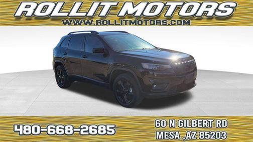 Diamond Black Crystal Pearlcoat 2019 Jeep Cherokee Latitude Plus