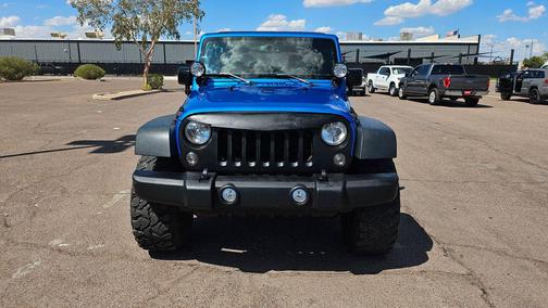 Hydro Blue Pearlcoat 2016 Jeep Wrangler Unlimited Sport