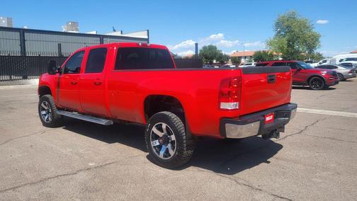 Fire Red 2011 GMC Sierra 2500 SLT