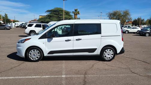 Frozen White 2022 Ford Transit Connect XLT