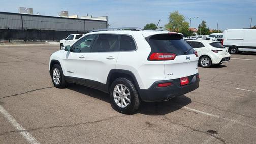 Bright White Clearcoat 2015 Jeep Cherokee Latitude