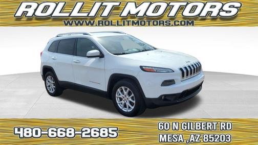 Bright White Clearcoat 2015 Jeep Cherokee Latitude