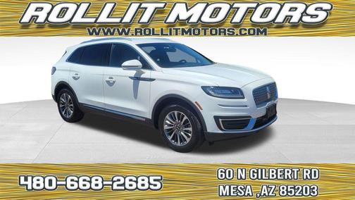 Pristine White 2020 Lincoln Nautilus Standard