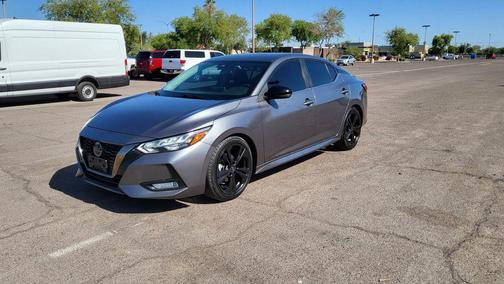 Gun Metallic 2020 Nissan Sentra SR
