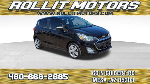 Mosaic Black Metallic 2019 Chevrolet Spark LS
