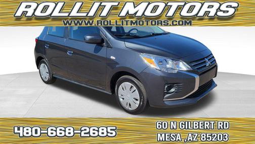 Graphite Gray Metallic 2024 Mitsubishi Mirage ES
