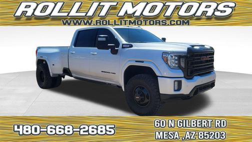 Quicksilver Metallic 2020 GMC Sierra 3500 SLT