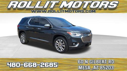 Graphite Metallic 2020 Chevrolet Traverse Premier