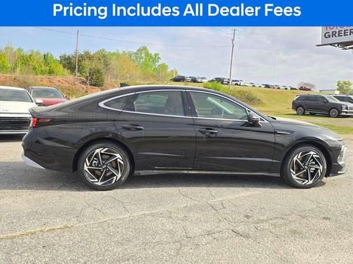 Black 2026 Hyundai SONATA SEL Sport