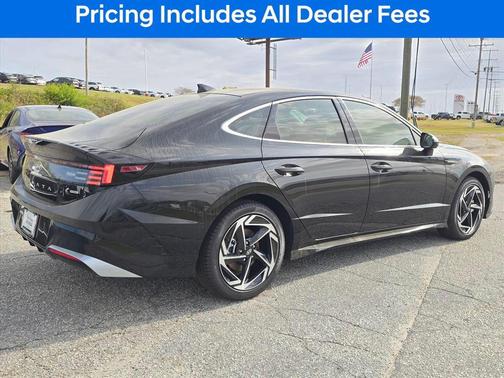 Black 2026 Hyundai SONATA SEL Sport