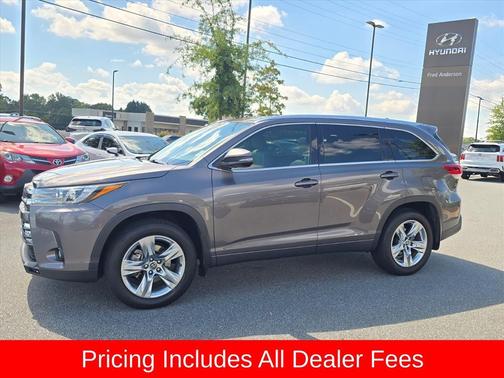 Predawn Gray Mica 2019 Toyota Highlander Limited