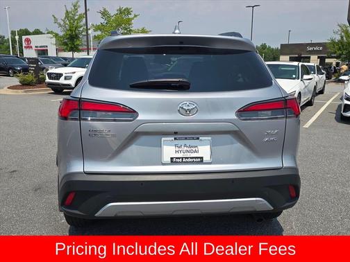 Silver 2024 Toyota Corolla Cross XLE